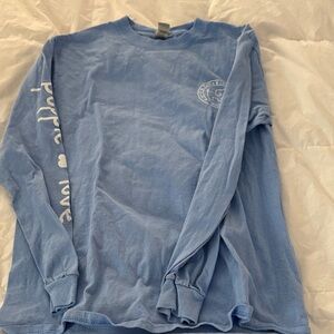 Blue Long Sleeve Women's Tee